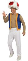 Adult Mario Brothers Toad Costume