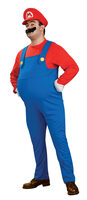 Deluxe Plus Size Super Mario Costume