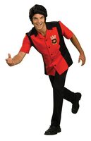 Adult Rock-n-Bowl Mens Sports Costume