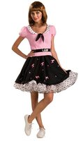 Adult Suzie Q Poodle Skirt 50s Costume