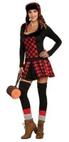 Womens Lumber Jill Sexy Costume