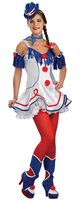 Womens Rodeo Clown Costume