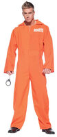 Maximum Security Mens Convict Costume 
