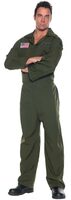 Mens Adult Air Force Jumpsuit Costume