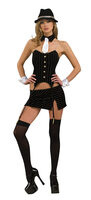 Secret Wishes Ms Gangster Sexy Costume
