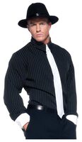 Mens Pinstripe Gangster Costume
