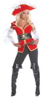 Womens Sexy Jewel Pirate Costume
