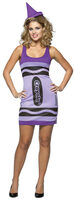 Womens Sexy Wisteria Crayola Crayon Costume
