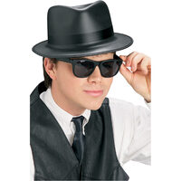 Singin' The Blues Gangster Hat - Set