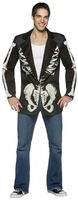Mens Blazer Bones Skeleton Costume