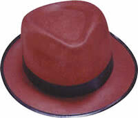 Adult Durashape Fedora Hat - Brown
