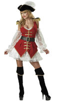 Womens Sexy Pirate Treasure Costume