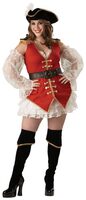 Sexy Plus Size Pirate Treasure Costume