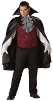 Mens Plus Size Classic Vampire Costume