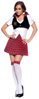 Reformed Sexy School Girl Costume