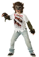 Kids Full Moon Werewolf Costume