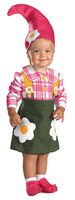 Girls Flower Gnome Baby Costume