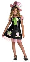 Girls Mad Hatter Kids Costume