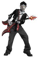 Kids Hard Rock Scary Boys Zombie Costume