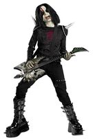 Boys Metal Mayhem Rotten Rocker Zombie Costume