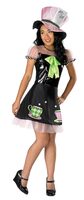 Tween Girls Sassy Mad Hatter Costume