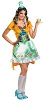 Womens Sassy Mad Hatter Adult Costume