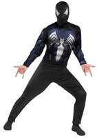 Classic Adult Black Spiderman Costume