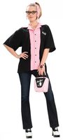 Womens Queen Pins Bowling Shirt 50s Costume