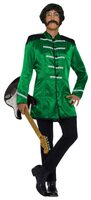 Mens Green British Explosion Adult 60s Costume