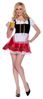 Womens Deluxe Barmaid Sexy Beer Girl Costume