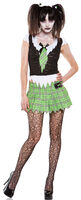Brain Dead Zombie Schoolgirl Costume