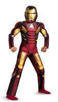 Iron Man boys light up costume