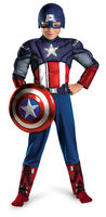 Captain America boys costume that lights up 