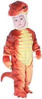 Boys red T-Rex toddler costume