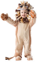 Boys brown lion costume