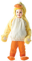 Little yellow toddler duck costume