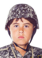 Child Army Helmet