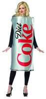 Funny food costume Diet Coke