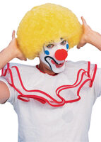 Adult Yellow Afro Clown Wig