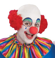 Bald Clown Head Wig