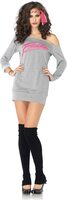 Flashdance Sweatshirt Dress Costume