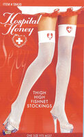 Thigh High Sexy Nurse Fishnet Stockings