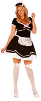 Plus size French maid costume
