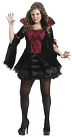 Womens plus size vampire costume