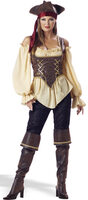 Rustic Pirate Lady Adult Costume