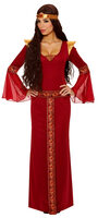 Womens Renaissance Costume Queen Guinevere