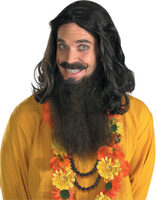 Love Guru Wig  Beard