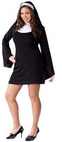 plus size nun costume