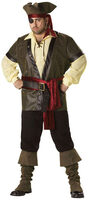 Rustic Pirate Plus Size Costume