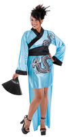 Dragon Geisha Plus Size Costume